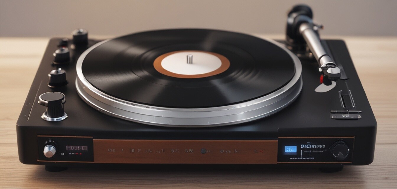 Custom turntable setup